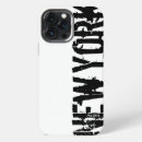 Search for new york city iphone cases Black and white