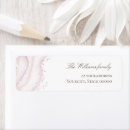 Search for pink glitter return address labels Elegant