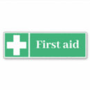 Search for first aid box stickers Emergency
