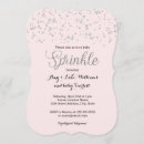 Search for sprinkle baby girl shower invitations Glitter