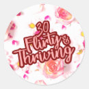 Search for flirty stickers 30th birthday