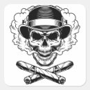 Search for smoking skull stickers Cigarette