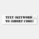 Search for no text bumper stickers Message