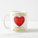 Search for kintsugi mugs Broken pottery