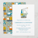 Search for construction 3rd birthday invitations Cute