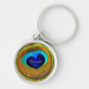 Search for peafowl feather key rings Feathers
