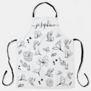 Search for minimalist floral aprons Contemporary