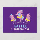 Search for unicorn 5th birthday invitations Kids