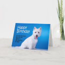 Search for westie birthday cards Terrier