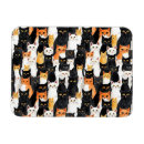Search for orange black white magnets Cats