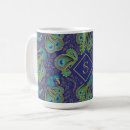 Search for peacock blue mugs Gold