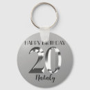 Search for 20 years key rings 20th
