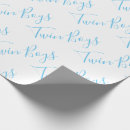 Search for twins wrapping paper Baby shower