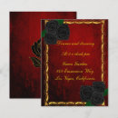 Search for blood red invitations Hallowedding