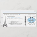 Search for boarding pass paris invitations Destination