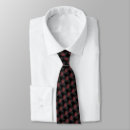 Search for red and black ties Plaid