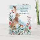 Search for cute rabbit christmas cards Modern