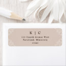 Search for beige return address labels Classy