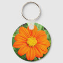 Search for orange sunflower key rings Nature