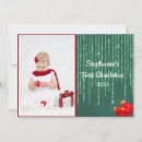Search for silver glitter christmas cards Green