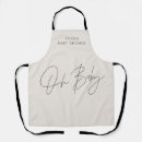 Search for neutral colors aprons Black and white