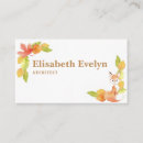 Search for foxes business cards Forest