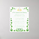 Search for saint patricks day canvas prints Shamrocks