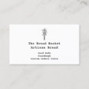 Search for wheat business cards Bakery