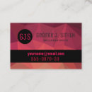 Search for hi tech business cards Green