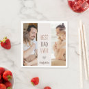Search for fathers day napkins For him