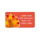Search for thanksgiving turkey return address labels Fall