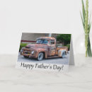Search for antique trucks cards Dad