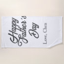 Search for father beach towels Happy father's day