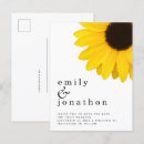 Search for sunflower wedding save the dates Stylish
