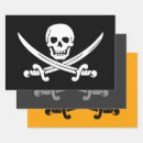 Search for skull bones gift wrap Roger
