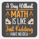 Search for math teacher stickers Humour