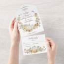 Search for a harvest wedding invitations All in one