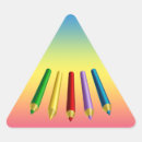 Search for colouring pencils stickers Rainbow