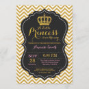 Search for black princess baby shower invitations Crown