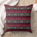 Search for red grey and black cushions Striped