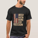 Search for bacon gun tshirts Bbq
