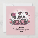 Search for panda valentines day cards I love you