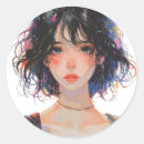 Search for modern portrait stickers Girl