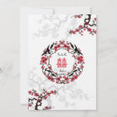 Search for oriental invitations Red