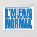 Search for normality postcards Humour