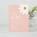 Search for daisy baby girl shower invitations Pink