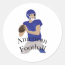 Search for football touchdown stickers Quarterback
