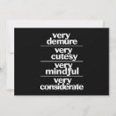 Search for cutesy invitations Funny