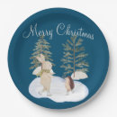 Search for ice skating paper plates Blue