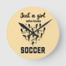 Search for soccer clocks Silhouette